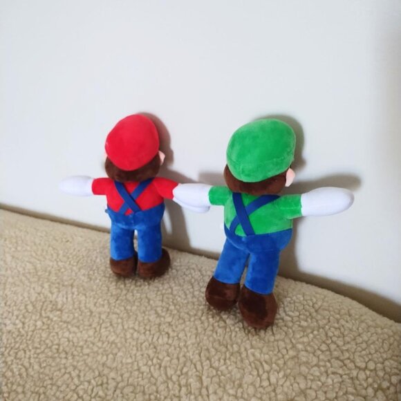 Super Mario and Luigi Plush Toys Set - Picture 6 of 8